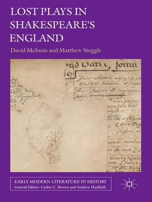 cover image of Lost Plays in Shakespeare's England